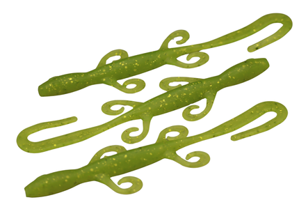 Chartreuse Shine 6" Lizard