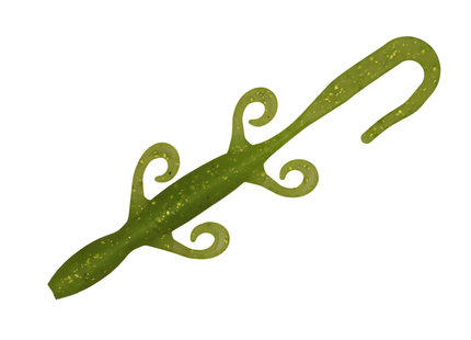 Chartreuse Shine 6" Lizard