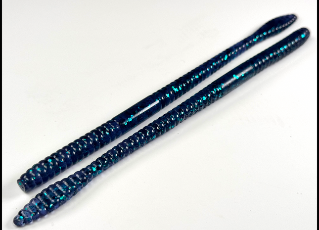 Junebug 6.25" Spade Tail Worm - 12 Per Pack