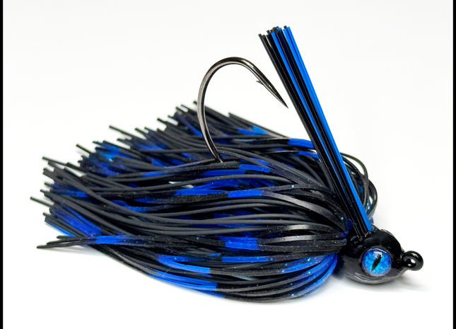 Black N' Blue "V2" Poison Tail Weedless Jig