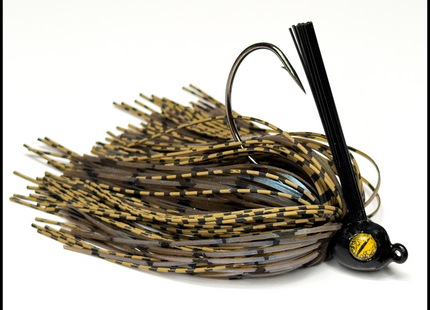 Magic Craw Mud "V2" Poison Tail Weedless Jig