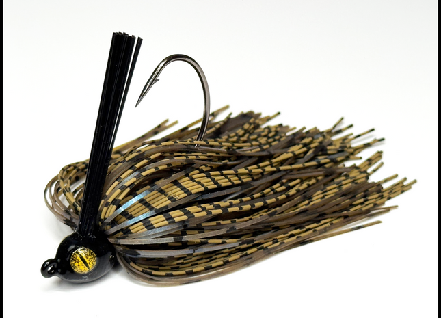 Magic Craw Mud "V2" Poison Tail Weedless Jig