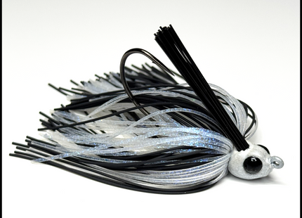Pearl Midnight "V2" Poison Tail Weedless Jig