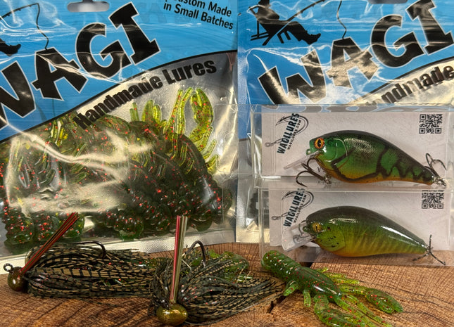 Watermelon Red Custom Lure Set