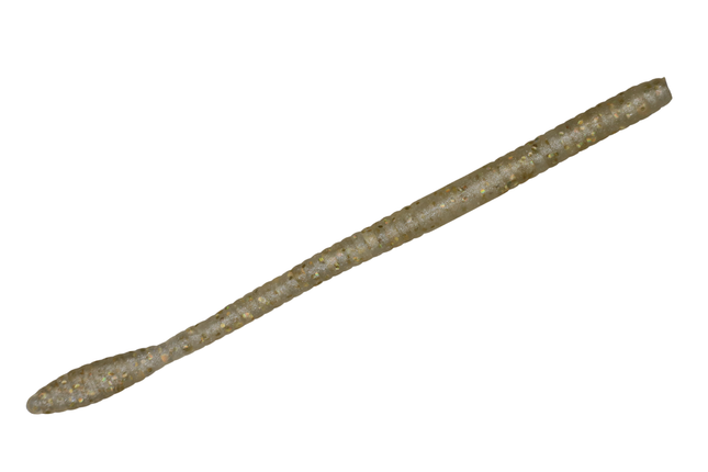 Pearl Gold 6.25" Spade Tail Worm - 12 Per Pack