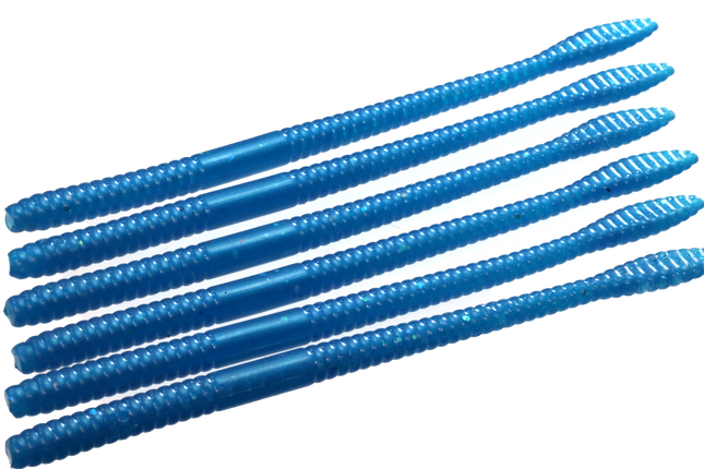 Pearl Marlin 6.25" Spade Tail Worm - 12 Per Pack