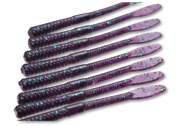 Junebug 4" WaGi Finesse Worm - 12 Per Pack
