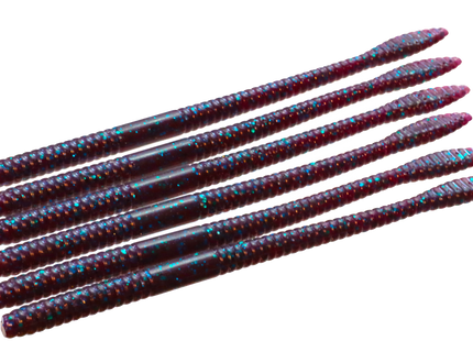 Junebug 6.25" Spade Tail Worm - 12 Per Pack