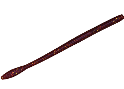 Red Plum 6.25" Spade Tail Worm - 12 Per Pack