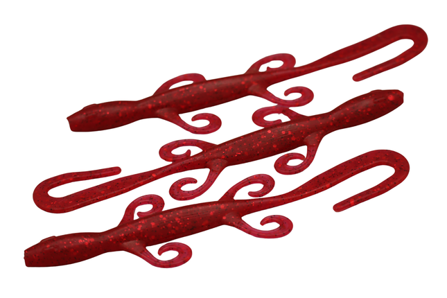 Scarlet Red 6" Lizard