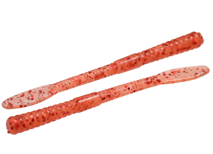 Blood Tiger 4" WaGi Finesse Worm - 12 Per Pack